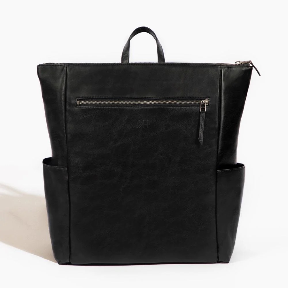 Freshly Picked Onyx Minimal Backpack Diaper bag